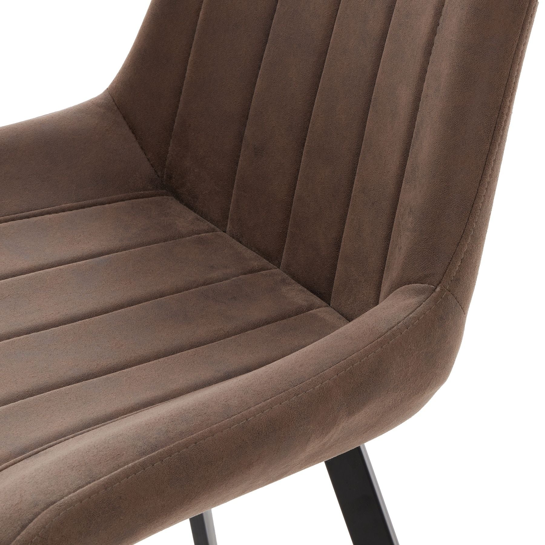 Malmo Coffee Dining Chair - Wood Velvet