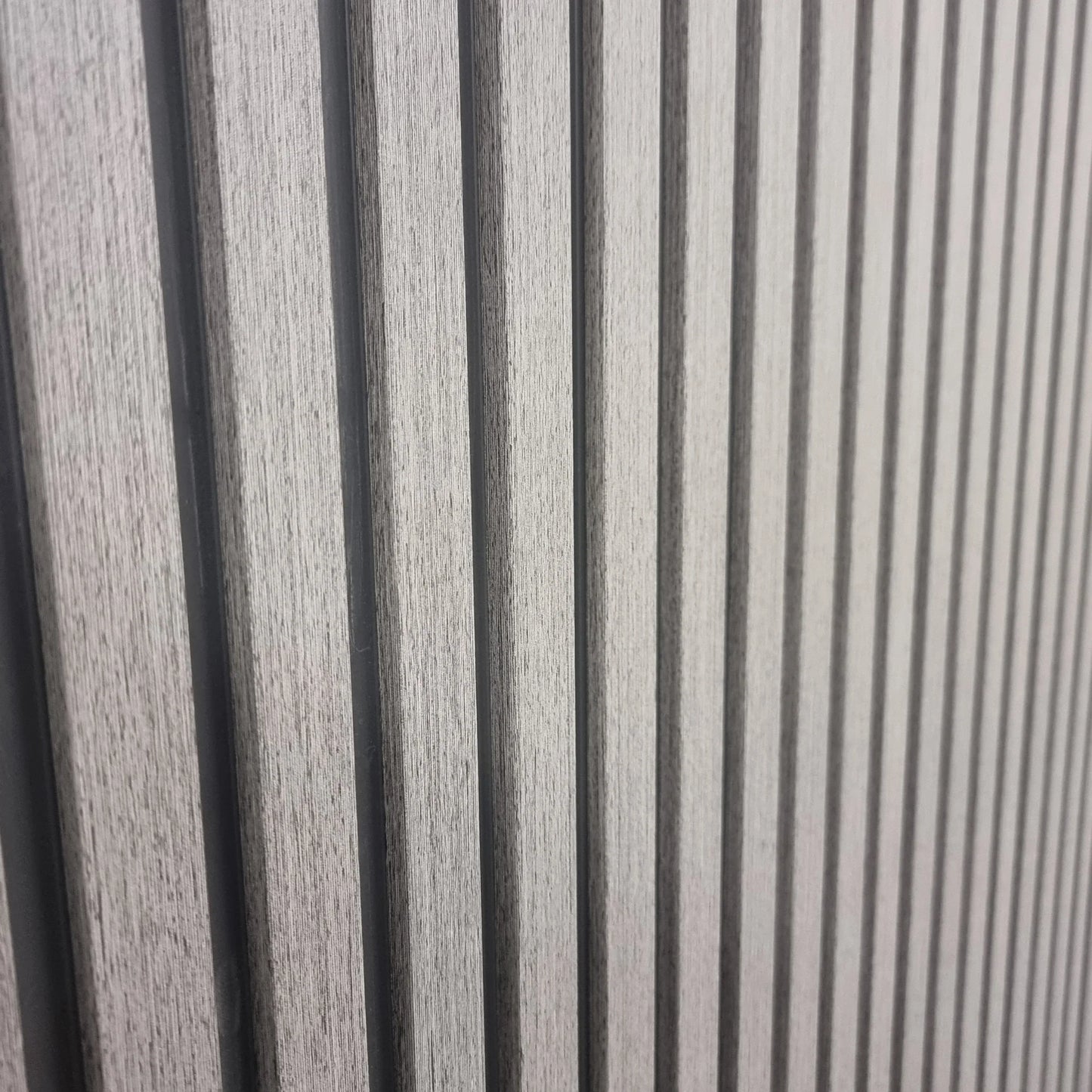 Wood Effect Slatted Wall Panels - Ash Grey - Wood Velvet