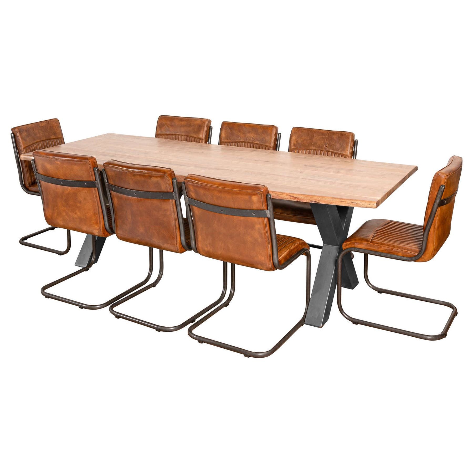 Live Edge Large Dining Table - Wood Velvet