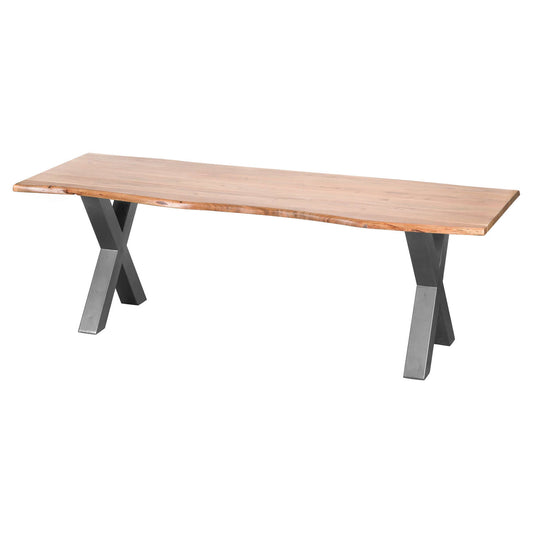 Live Edge Large Dining Table - Wood Velvet