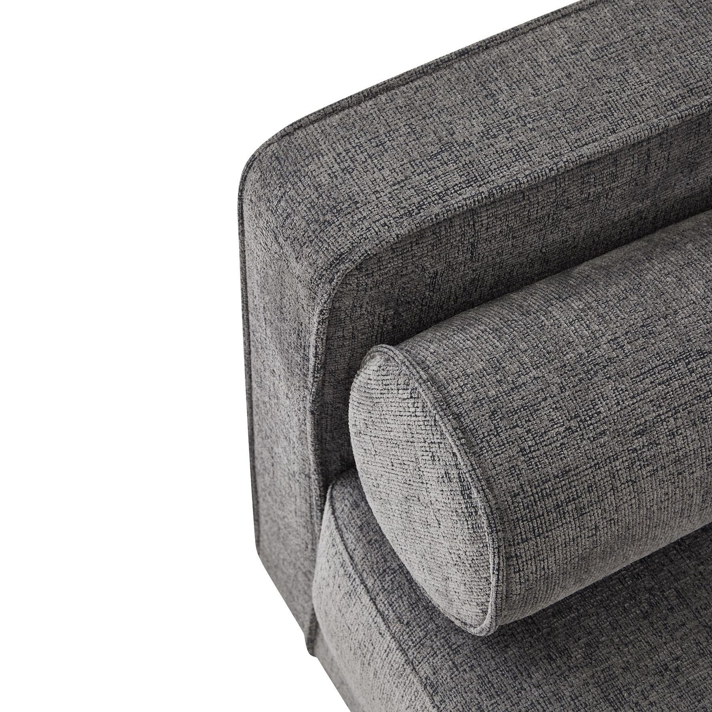 Hampton Grey Large Sofa By Hill Interiors - Wood Velvet