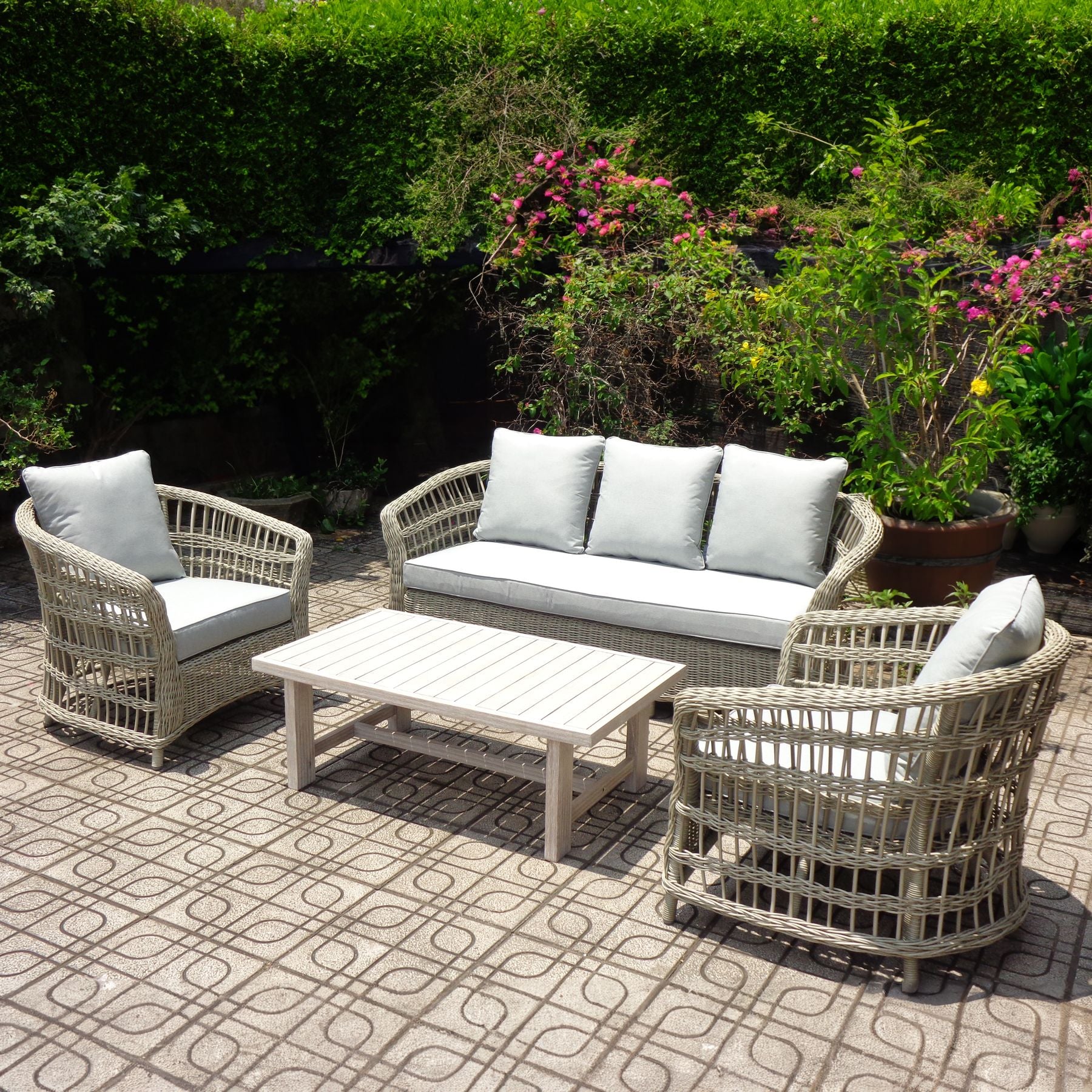 Palma Collection Outdoor Set - Wood Velvet
