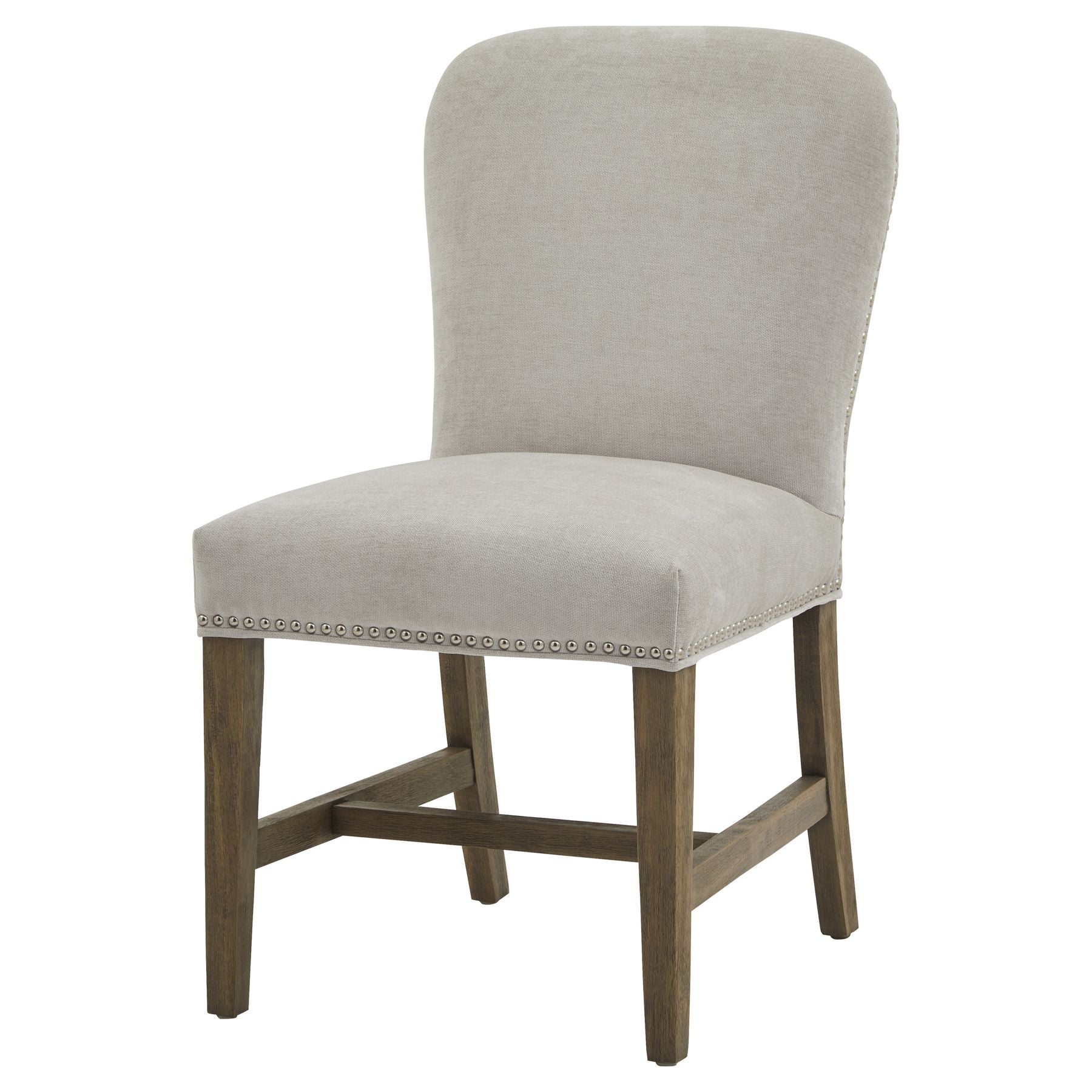Cobham Grey Dining Chair - Wood Velvet
