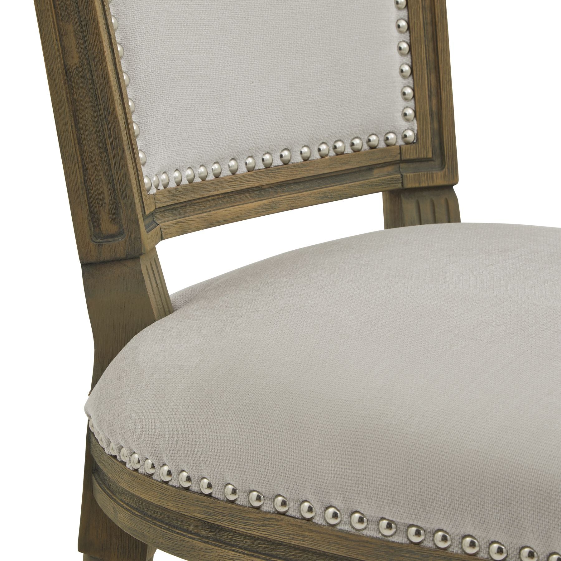 Ripley Grey Dining Chair - Wood Velvet