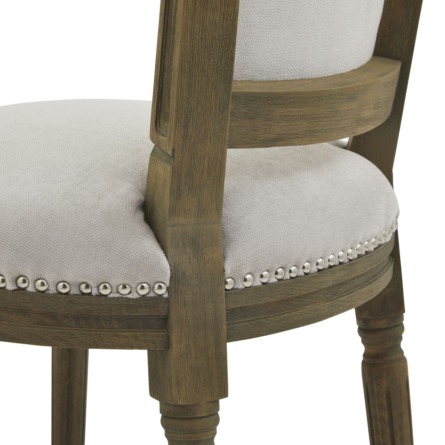 Ripley Grey Dining Chair - Wood Velvet
