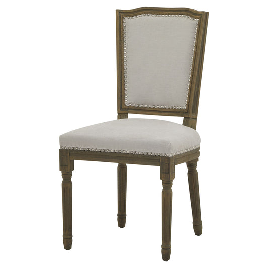 Ripley Grey Dining Chair - Wood Velvet