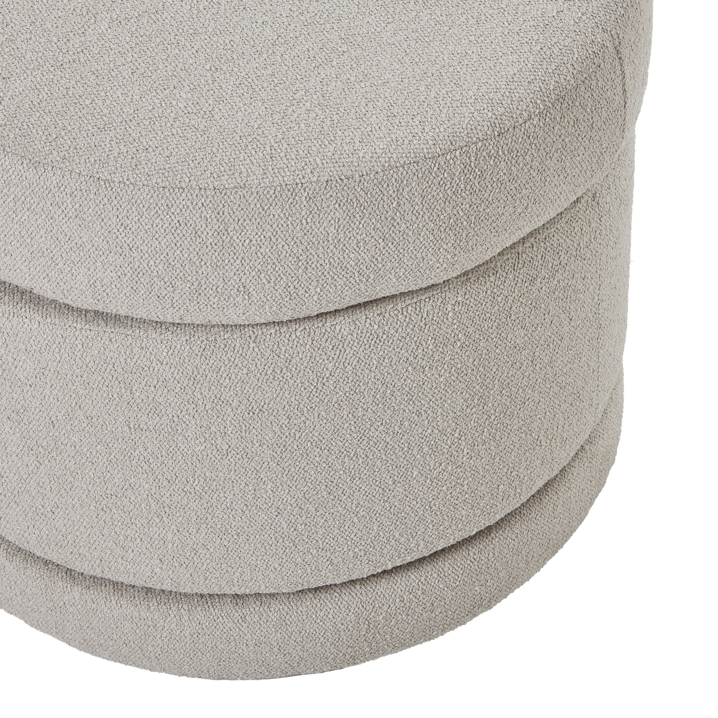 Aspen Swivel Storage Ottoman - Wood Velvet