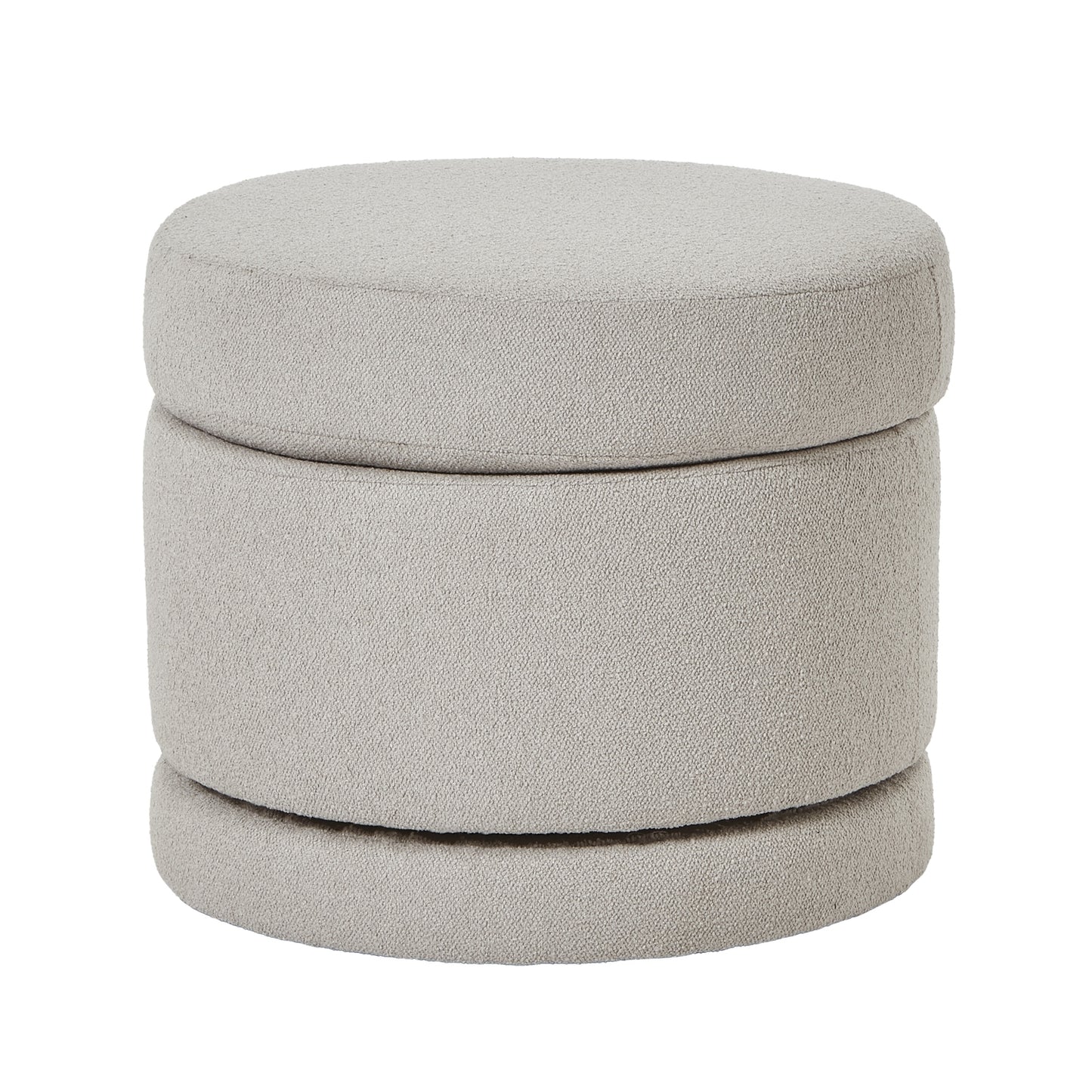 Aspen Swivel Storage Ottoman - Wood Velvet