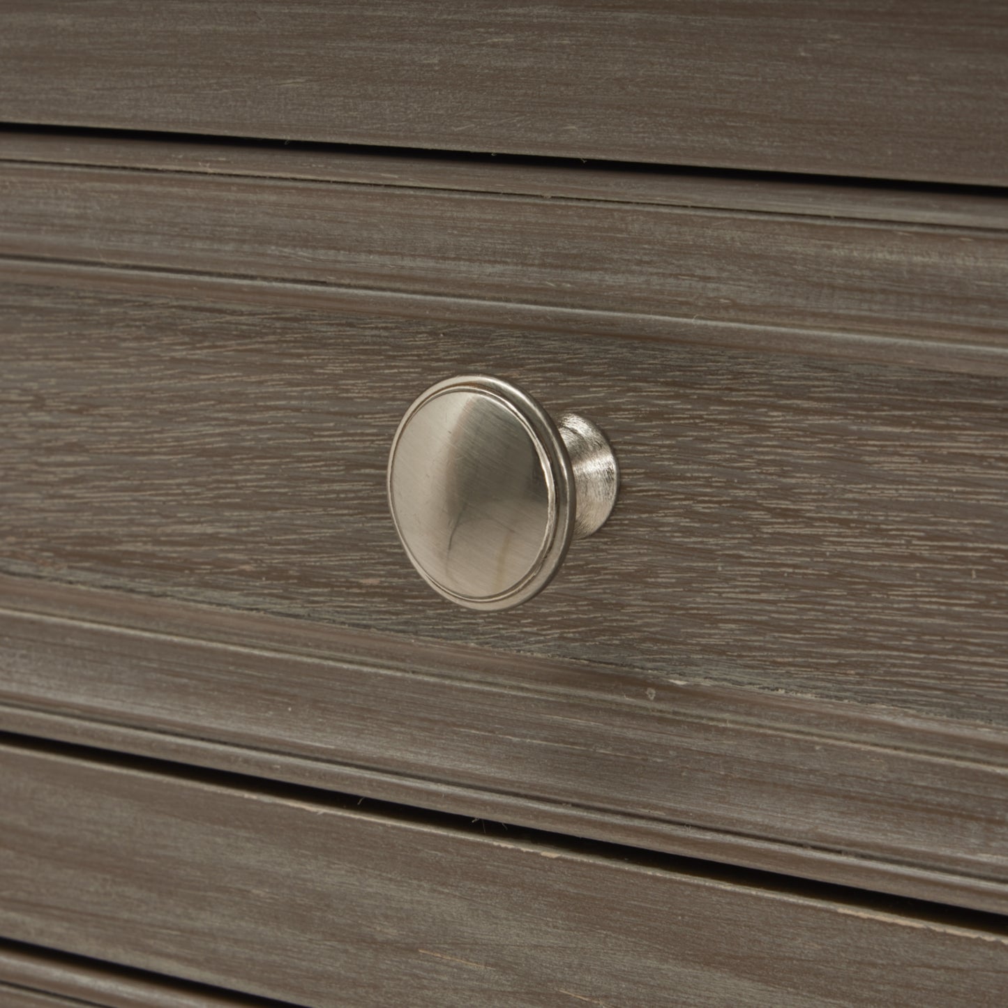 The Serene Collection Three Drawer Bedside Table - Wood Velvet