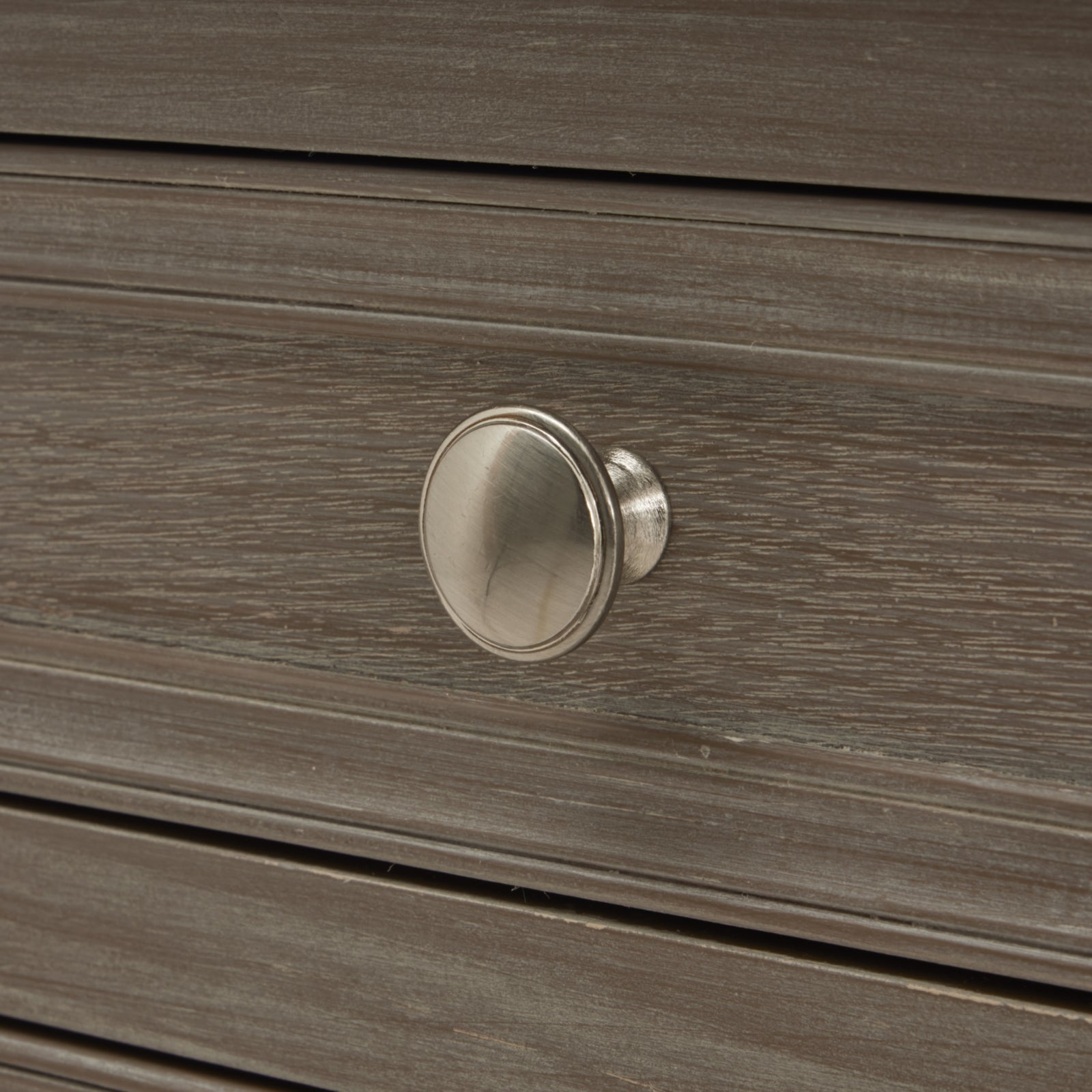 The Serene Collection Three Drawer Bedside Table - Wood Velvet