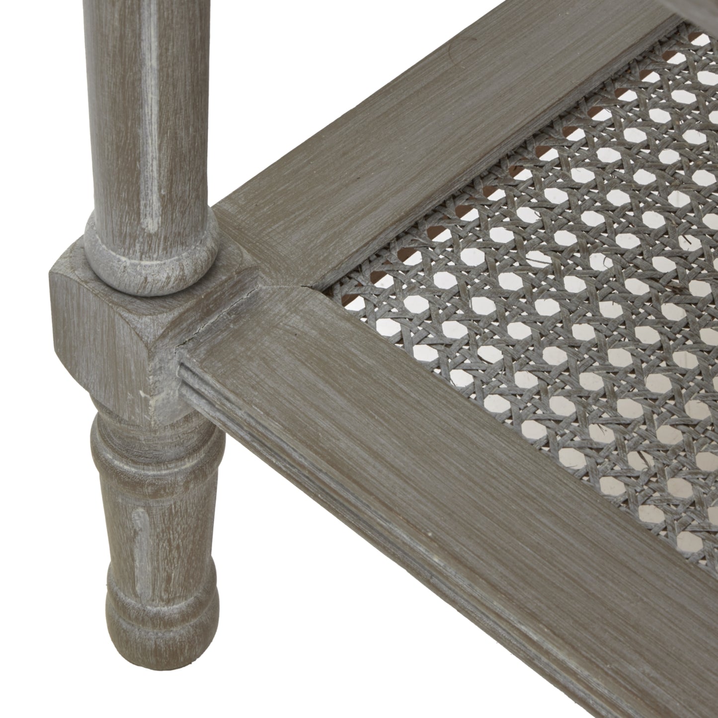 The Serene Rattan Collection Coffee Table - Wood Velvet