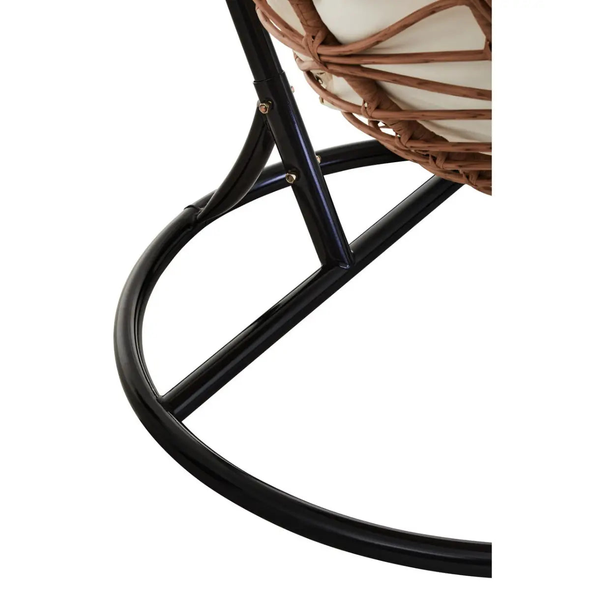 Natural Rattan Hanging Egg Chair - Wood Velvet