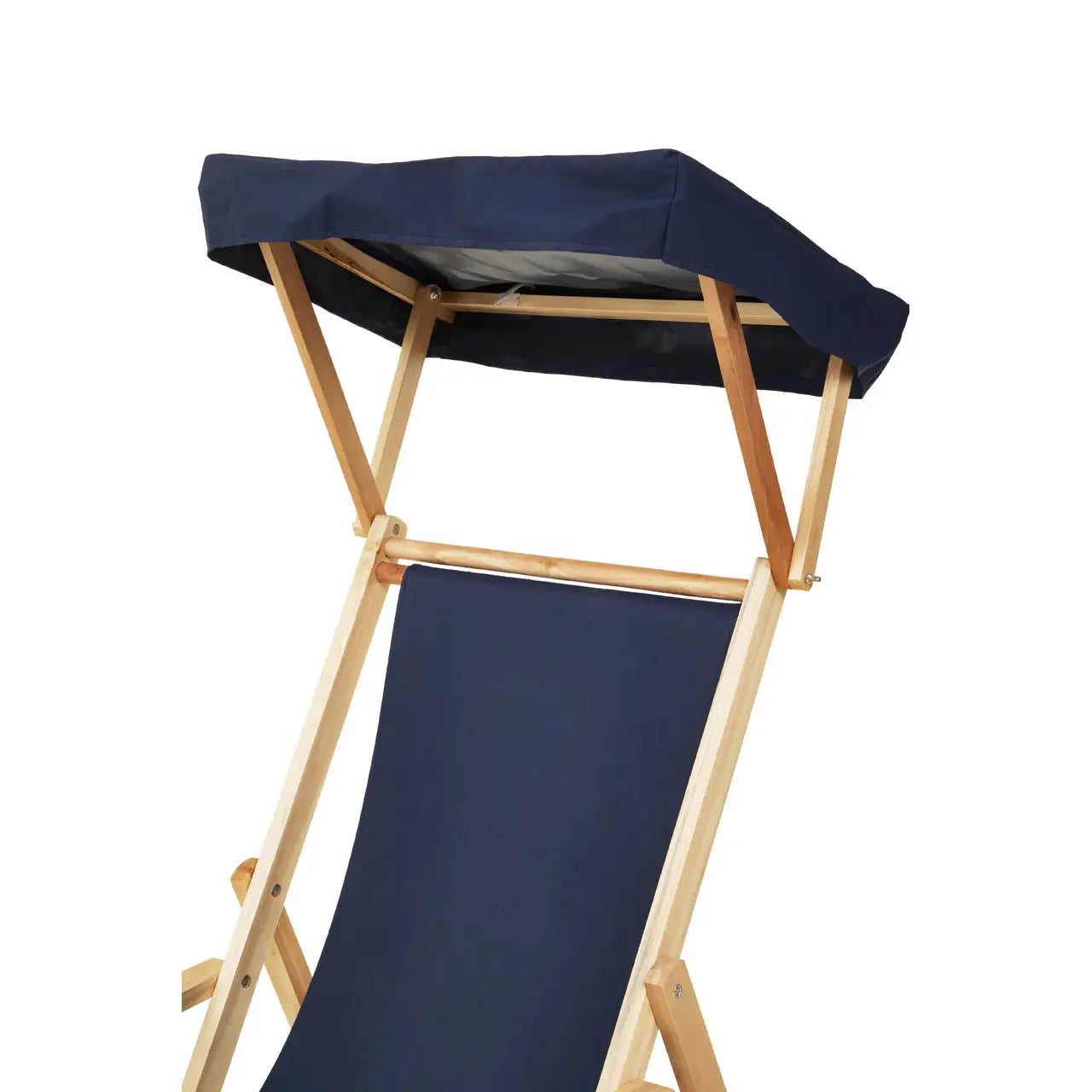 Adjustable Weather Resistant Sun Lounger In Beau Blue | Quebec - Wood Velvet