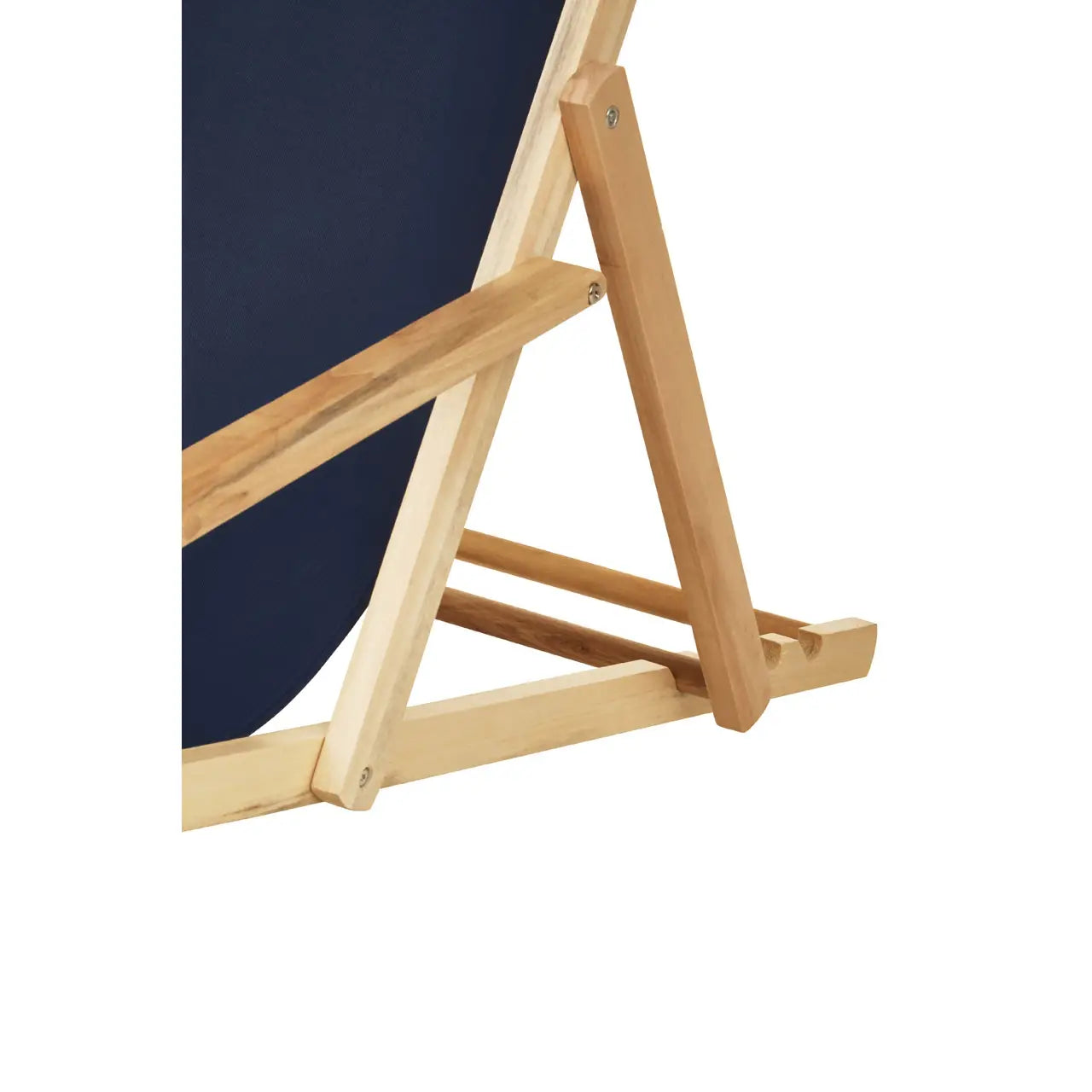 Adjustable Weather Resistant Sun Lounger In Beau Blue | Quebec - Wood Velvet