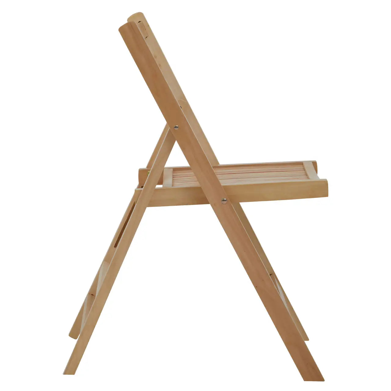 Adjustable Folding Chair In Natural Finish | Quebec - Wood Velvet