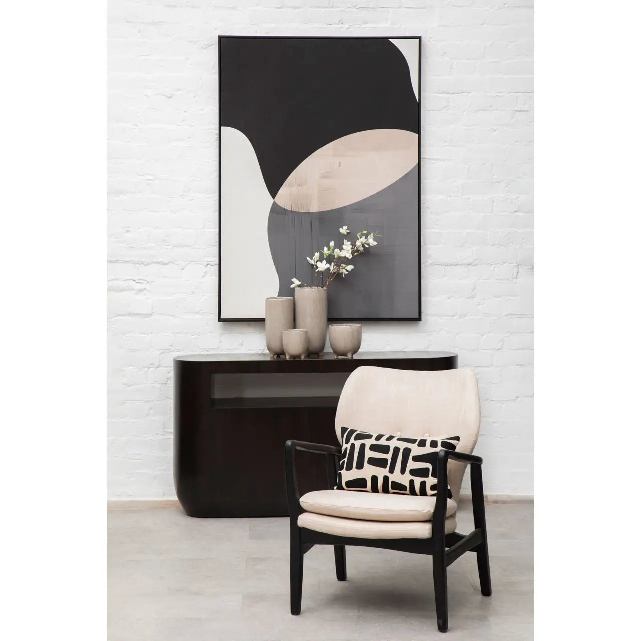 Urban Curve Console Table | Understated Design - Wood Velvet
