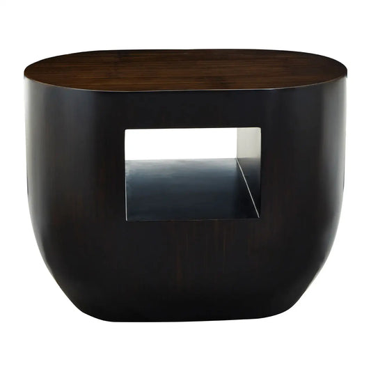 Urban Curve Bamboo Side Table | Understated Design - Wood Velvet