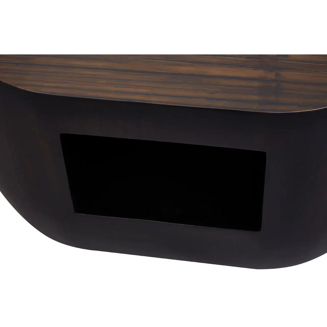 Urban Curve Bamboo Side Table | Understated Design