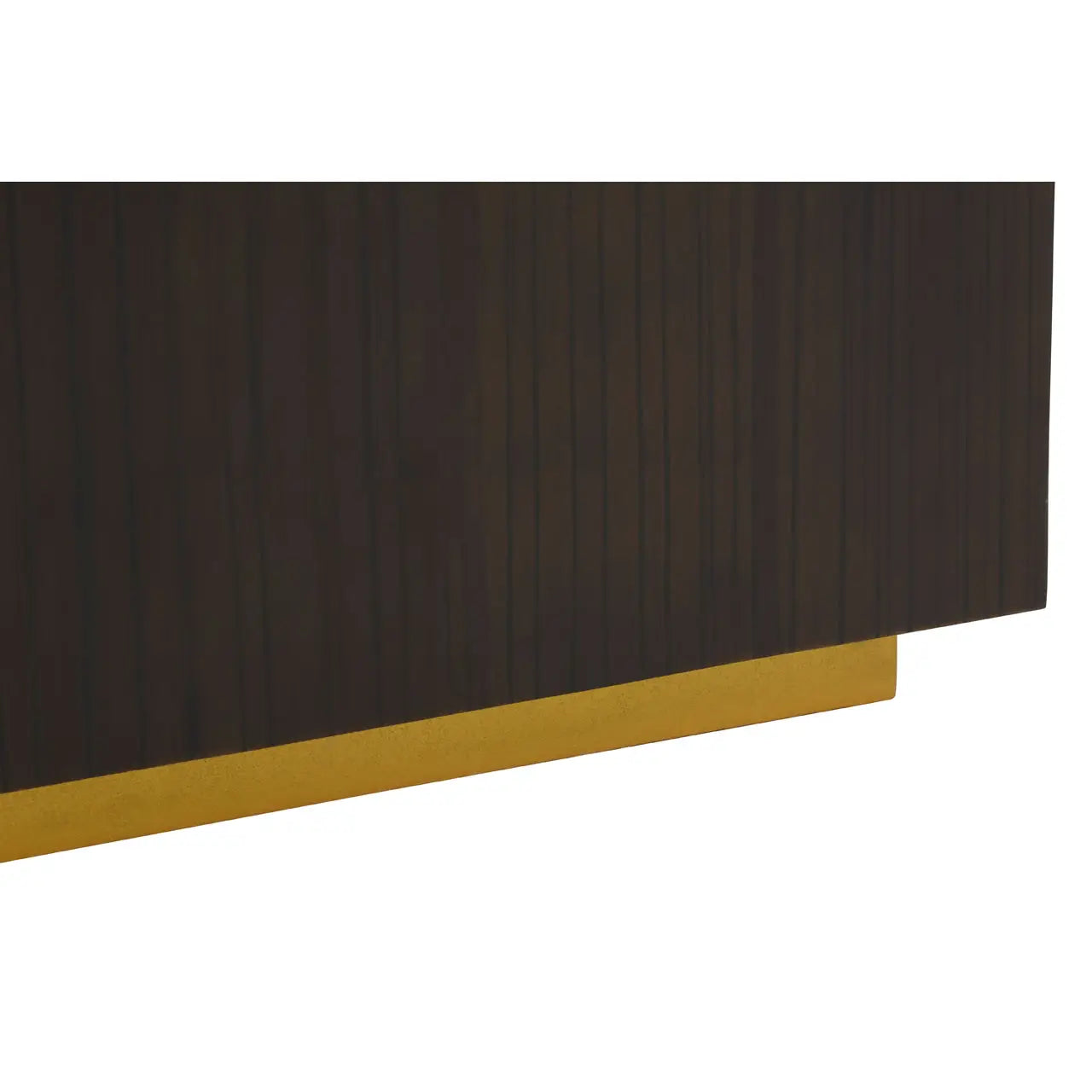 Square Accent Bamboo Side Table | Burst Feature Design