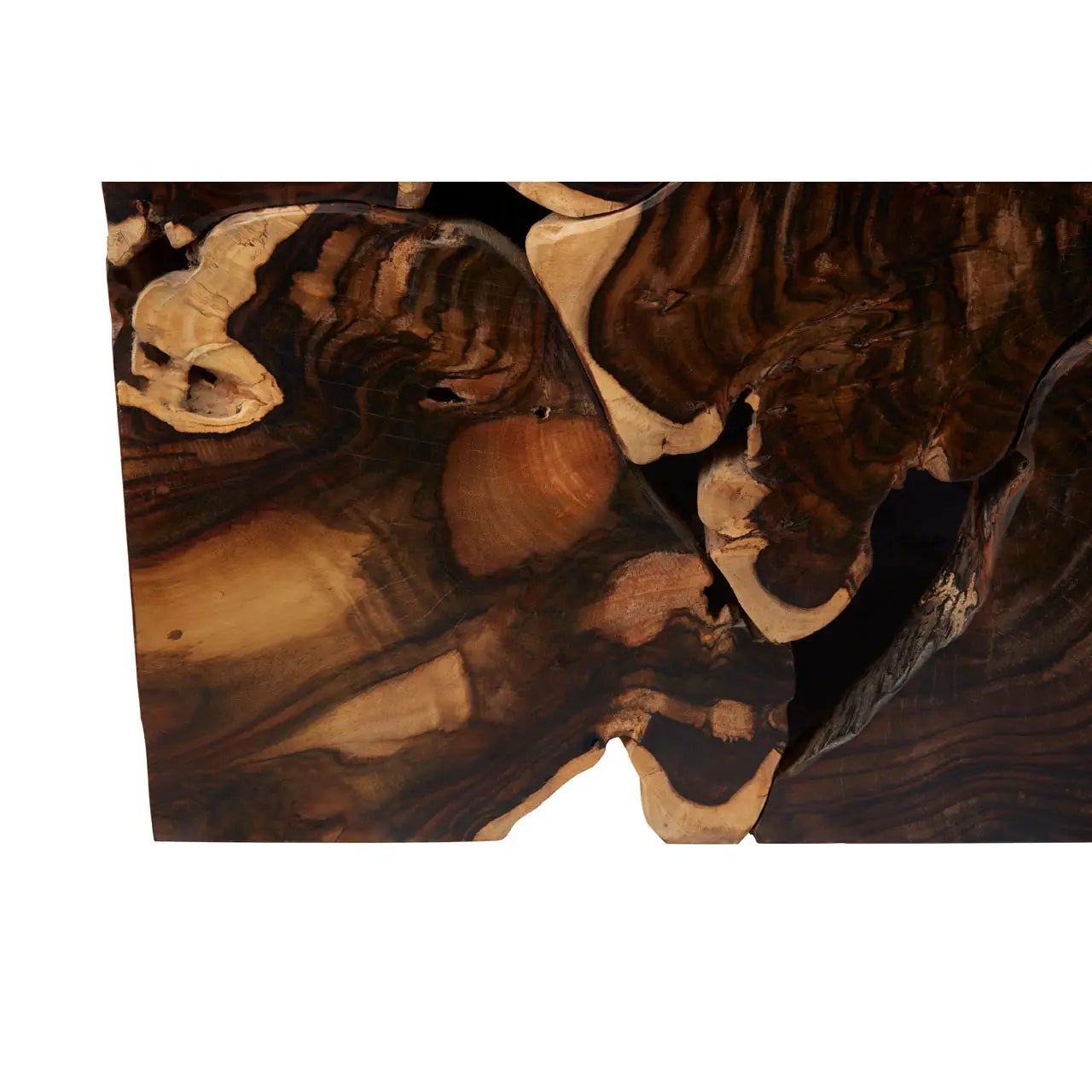 Accent Coffee Table Carved Rosewood | Bali Rustic - Wood Velvet