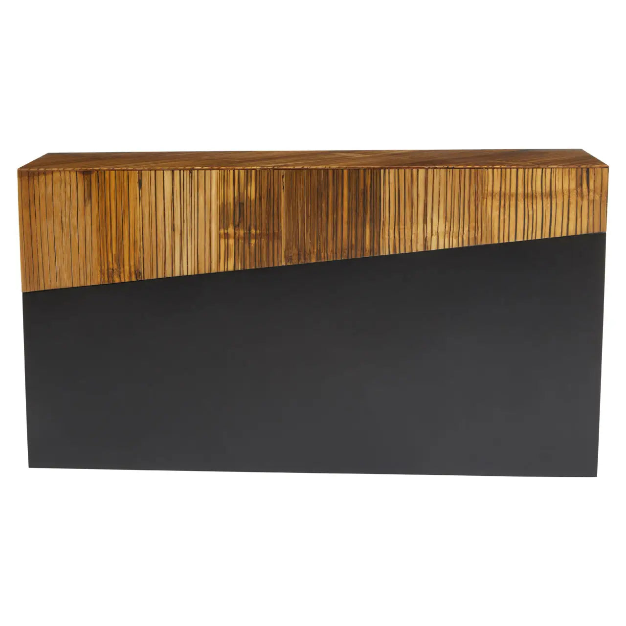 Accent Bamboo Angular Console Table | Champion - Wood Velvet