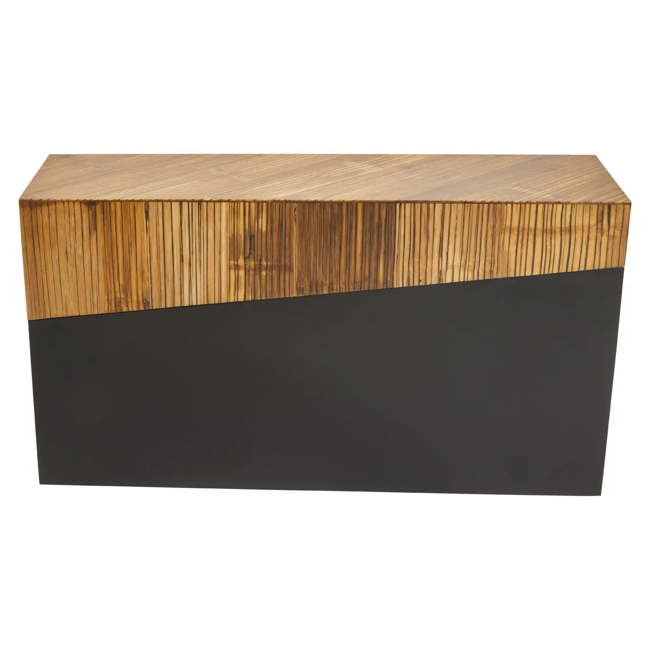 Accent Bamboo Angular Console Table | Champion - Wood Velvet