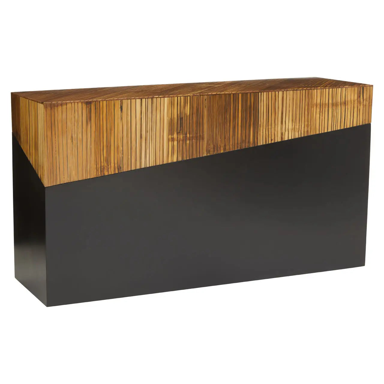 Accent Bamboo Angular Console Table | Champion - Wood Velvet