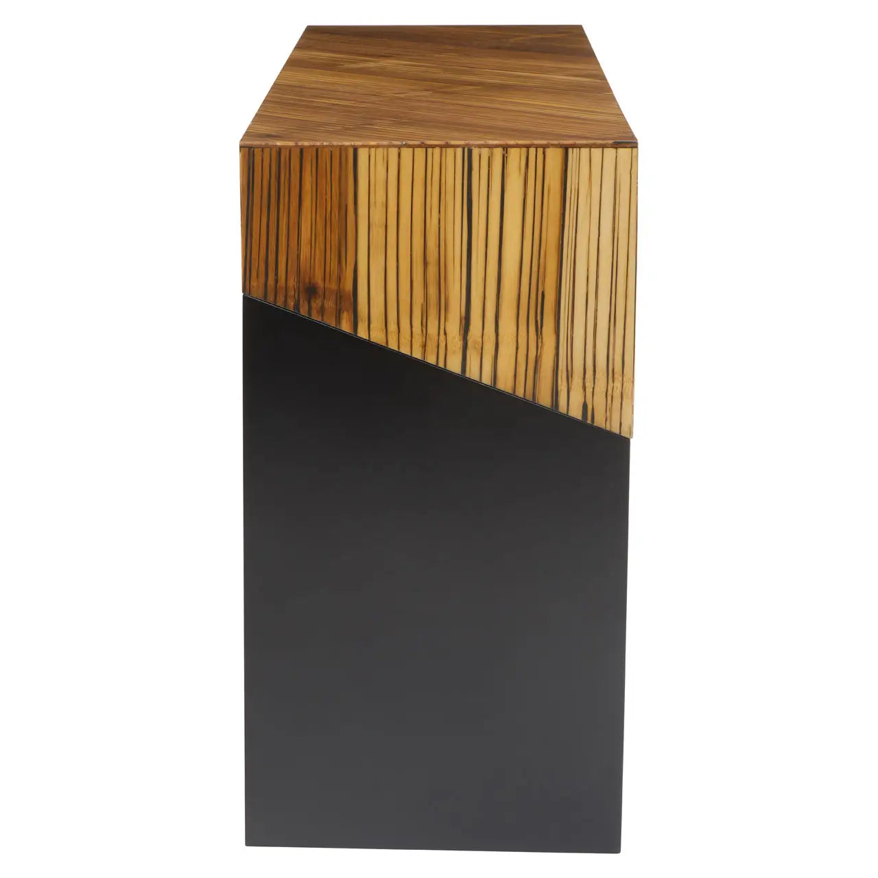 Accent Bamboo Angular Console Table | Champion - Wood Velvet