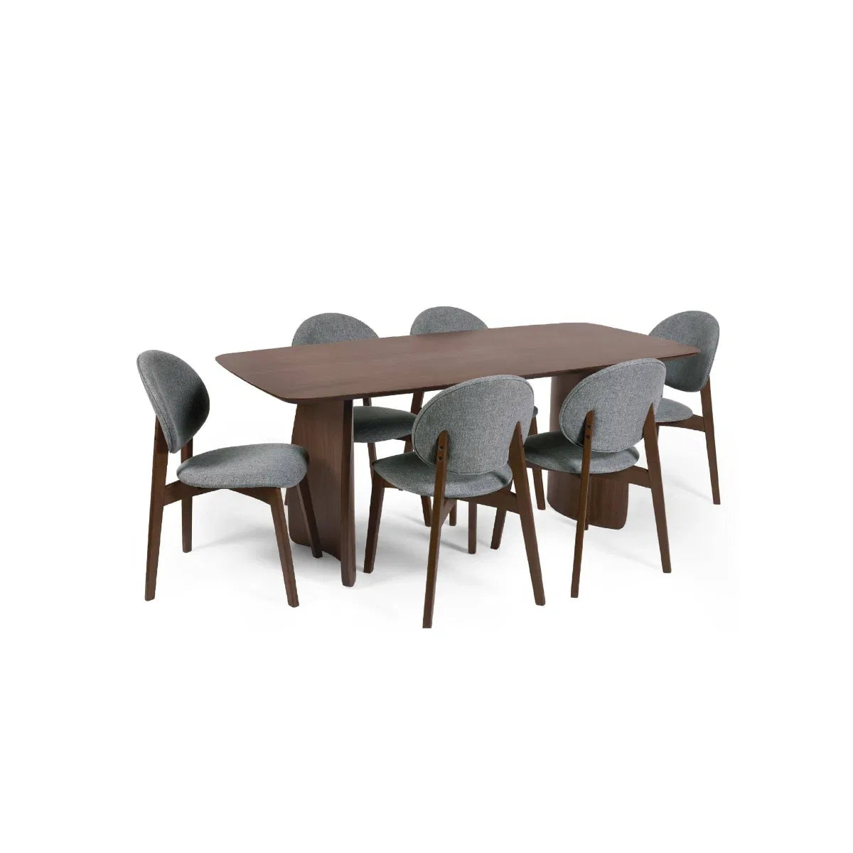 Rectangular Walnut Dining Table | Artemis | Julian Bowen - Wood Velvet