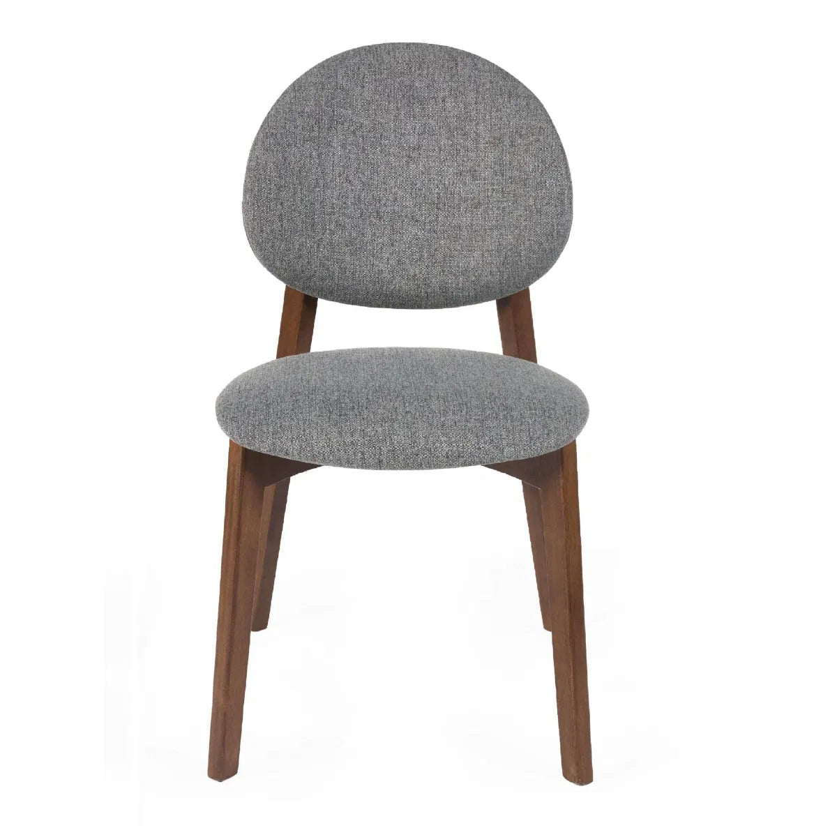 Walnut Curved Back Dining Chair Pair | Artemis | Julian Bowen - Wood Velvet