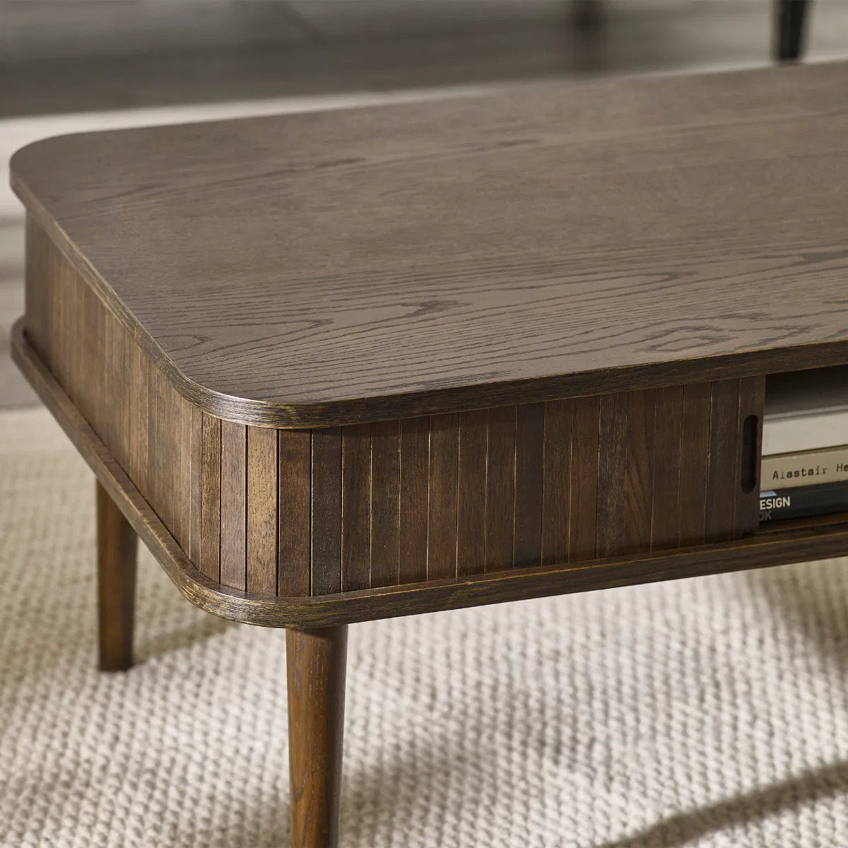 Julian Bowen Arya Coffee Table - Wood Velvet
