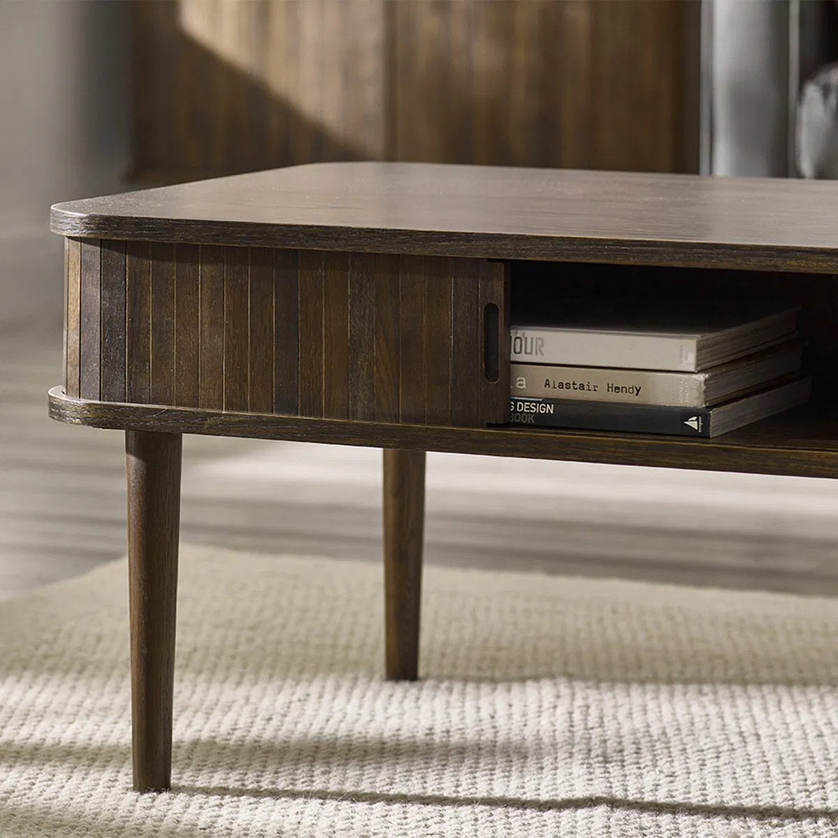 Julian Bowen Arya Coffee Table - Wood Velvet