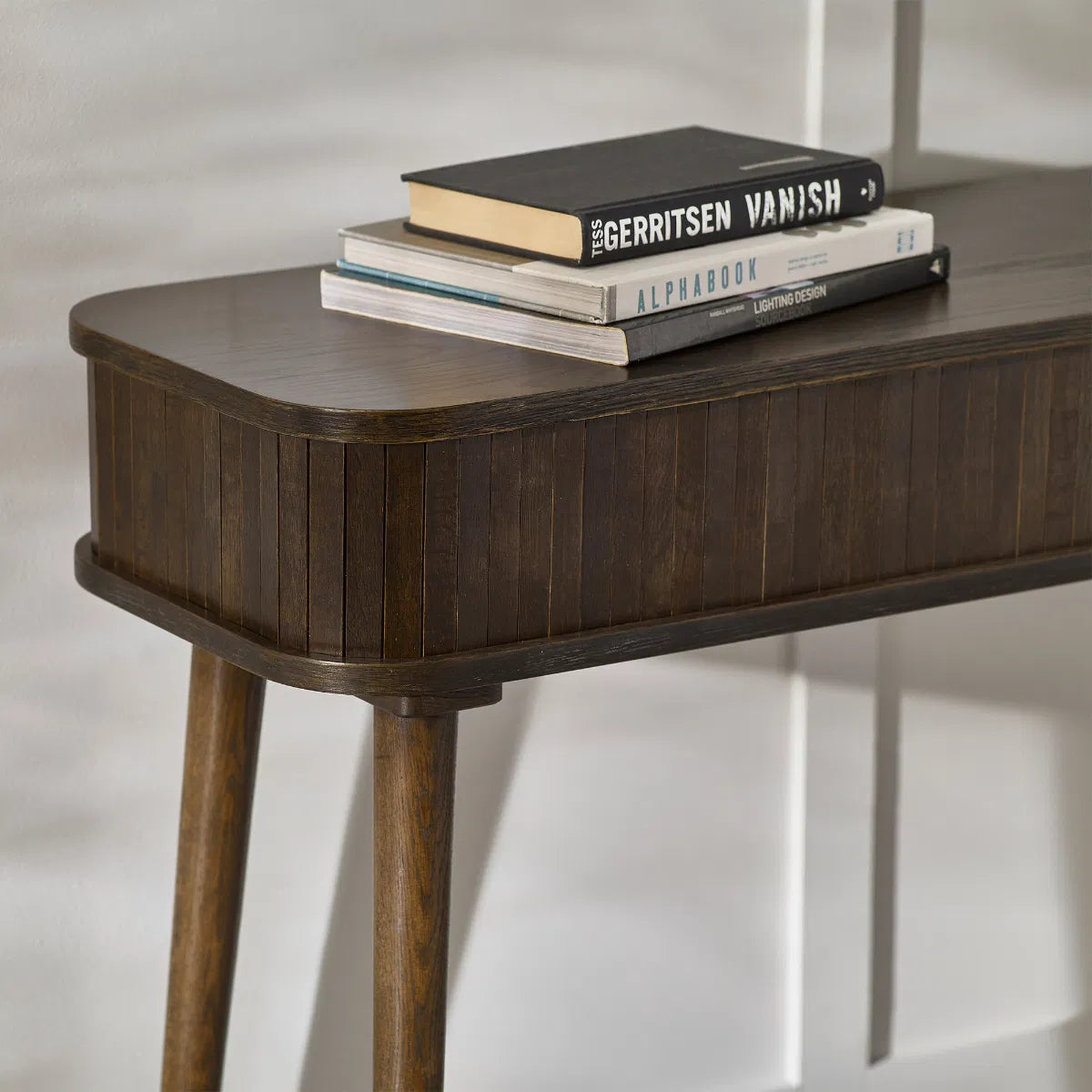 Julian Bowen Arya Console Table - Wood Velvet