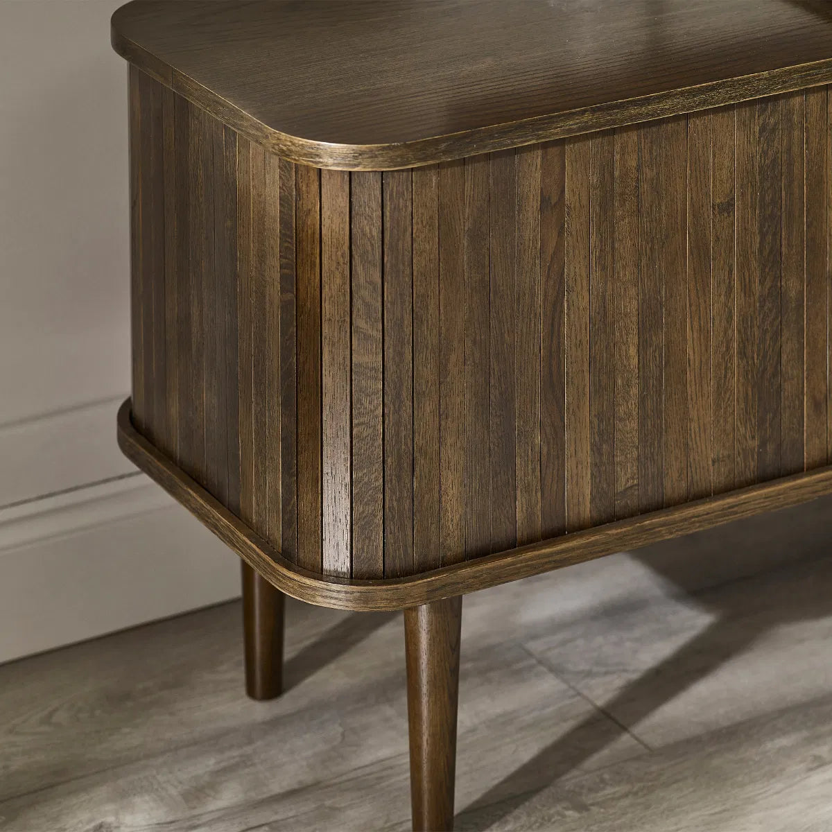 Julian Bowen Arya Media Unit - Wood Velvet
