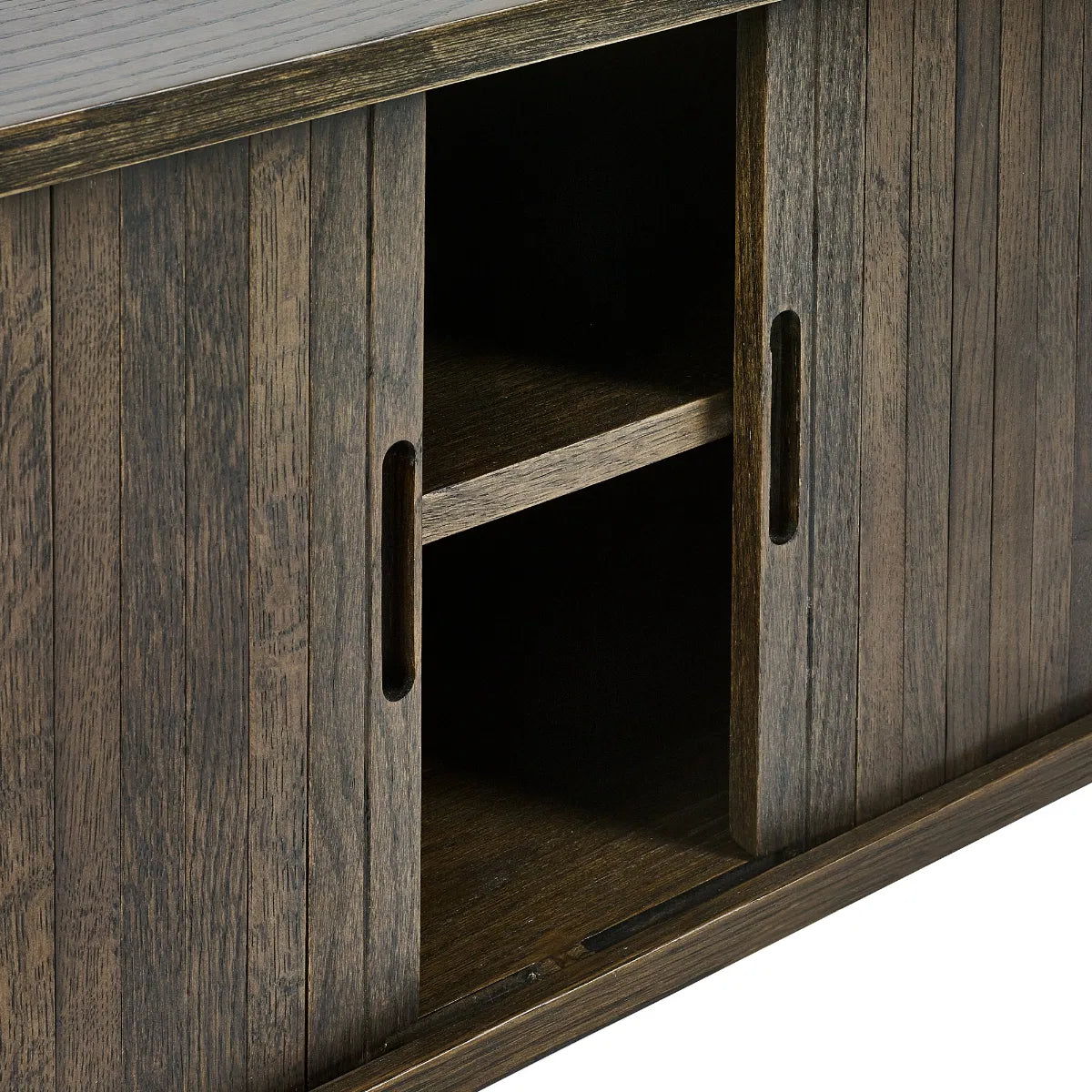 Julian Bowen Arya Media Unit - Wood Velvet