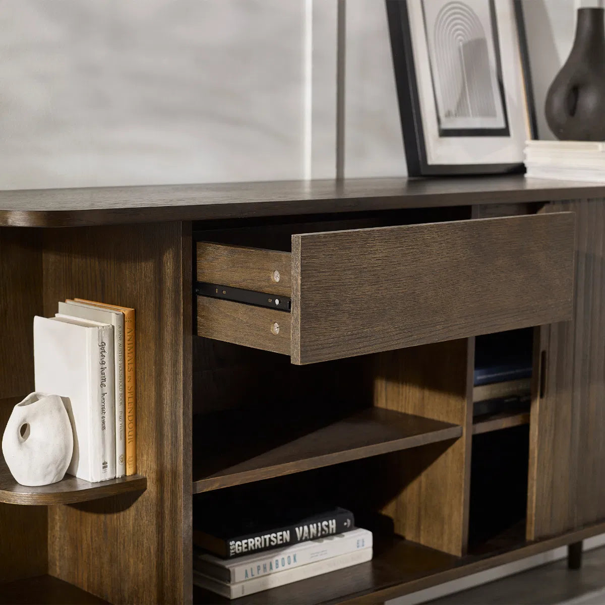 Julian Bowen Arya Sideboard - Wood Velvet