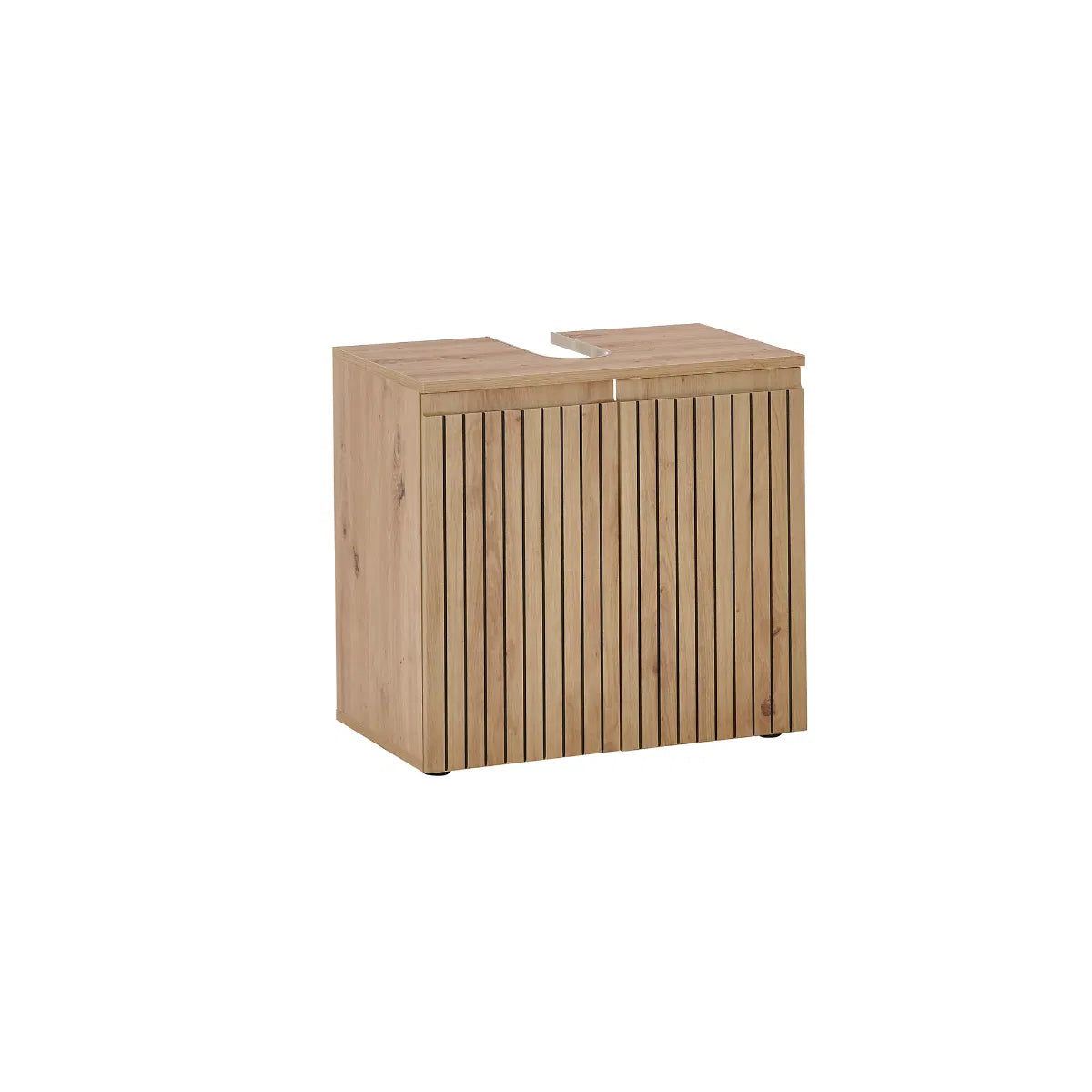 Austin 2 Door Under Sink Cabinet in Artisan Oak - Wood Velvet