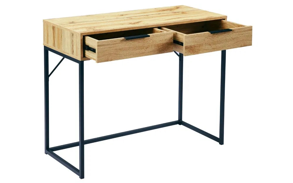 Julian Bowen Bali 2 Drawer Dressing Table/Desk - Wood Velvet