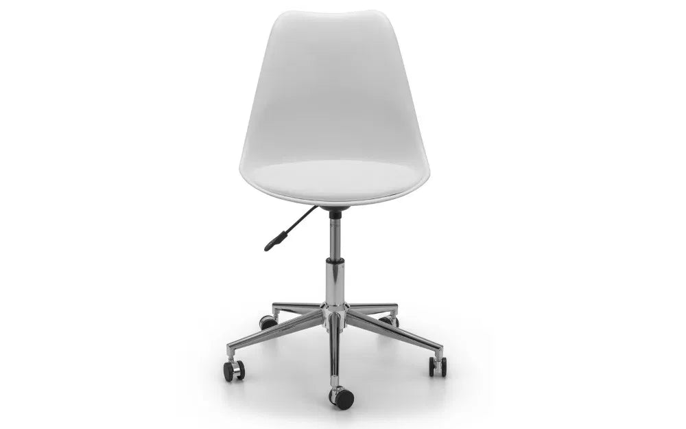 Julian Bowen Super Sleek Office Chair | Erika | - Wood Velvet