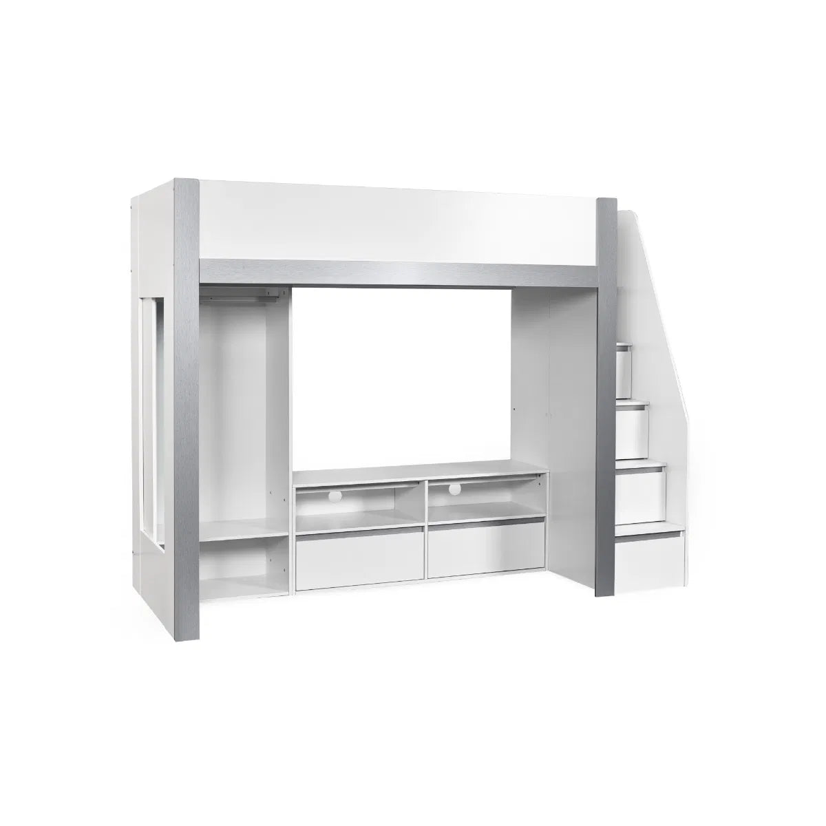 Entertainment Kids High Sleeper | Gaia | Julian Bowen - Wood Velvet