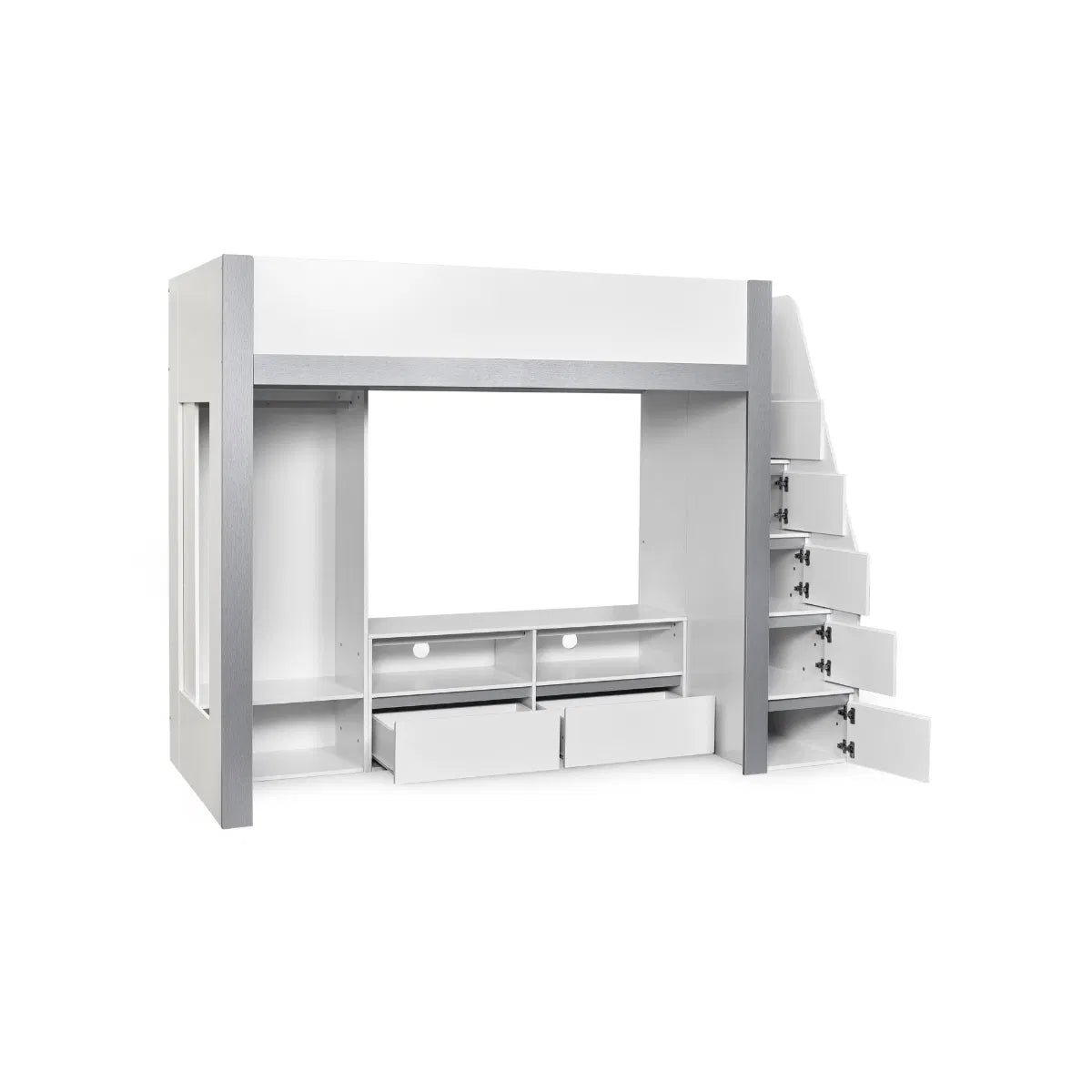 Entertainment Kids High Sleeper | Gaia | Julian Bowen - Wood Velvet