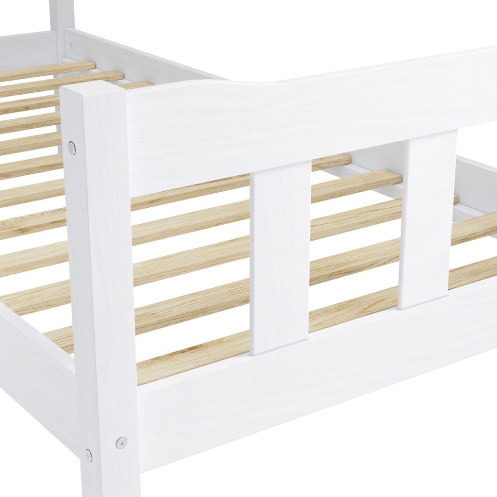 Havana Bed Frame Contemporary Pine By LPD - Wood Velvet