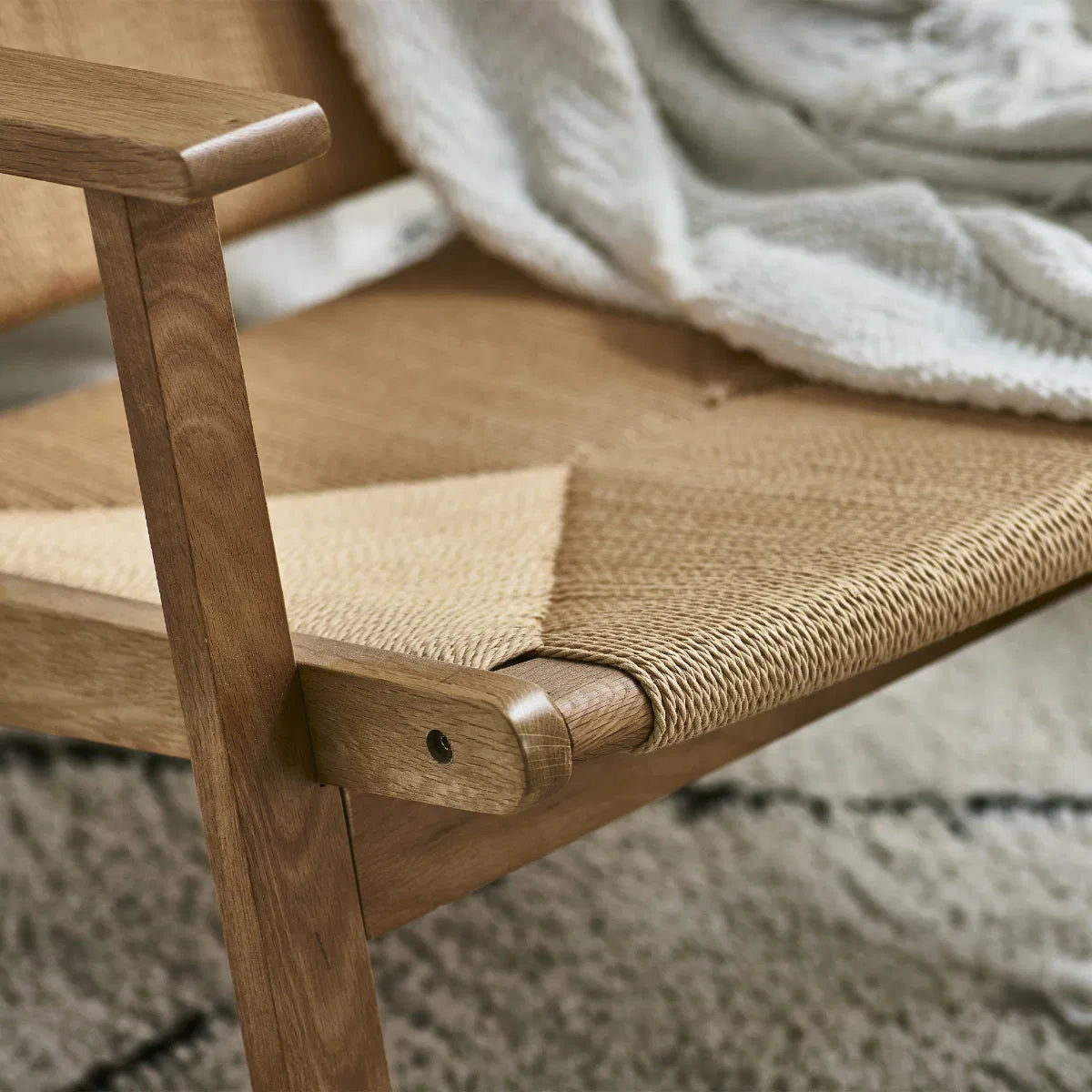 Julian Bowen Icaria Rustic Chair - Wood Velvet