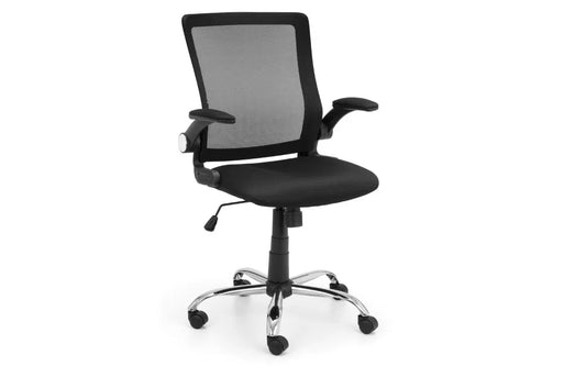 Julian Bowen Ergonomic Office Chair | Imola - Wood Velvet