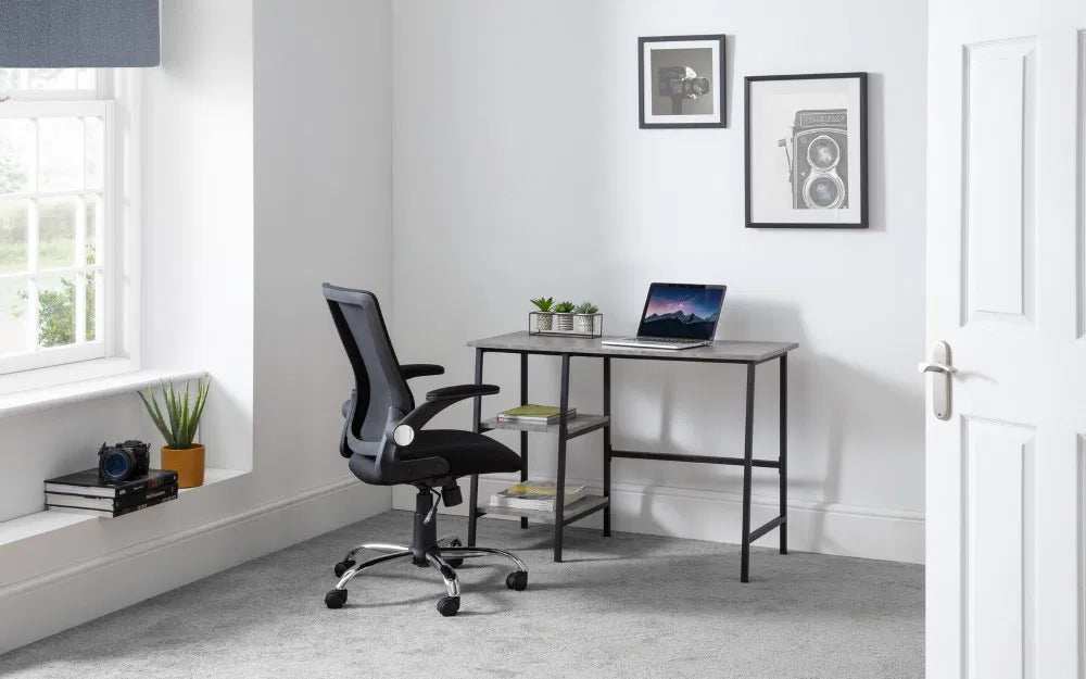 Julian Bowen Ergonomic Office Chair | Imola - Wood Velvet