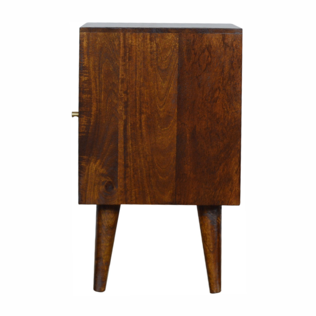 Solid Mango Wood Sunrise Cabinet In Warm Chestnut | Artisan Range | Wood Velvet
