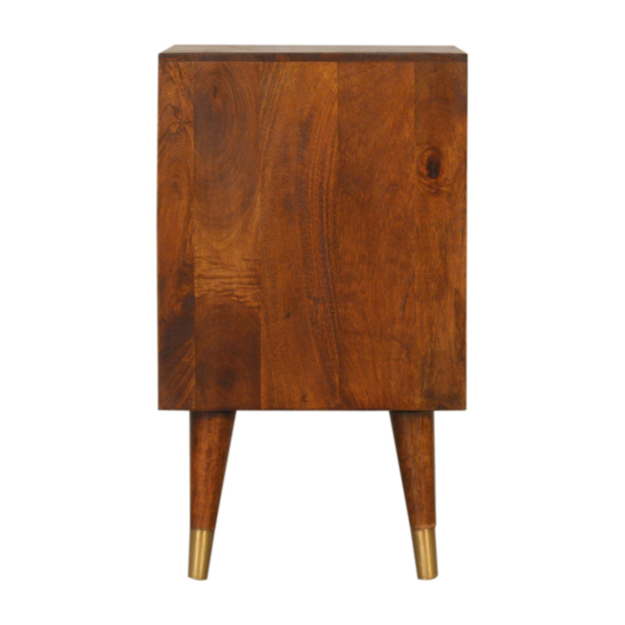 Gold-dust Bedside Cabinet - Wood Velvet