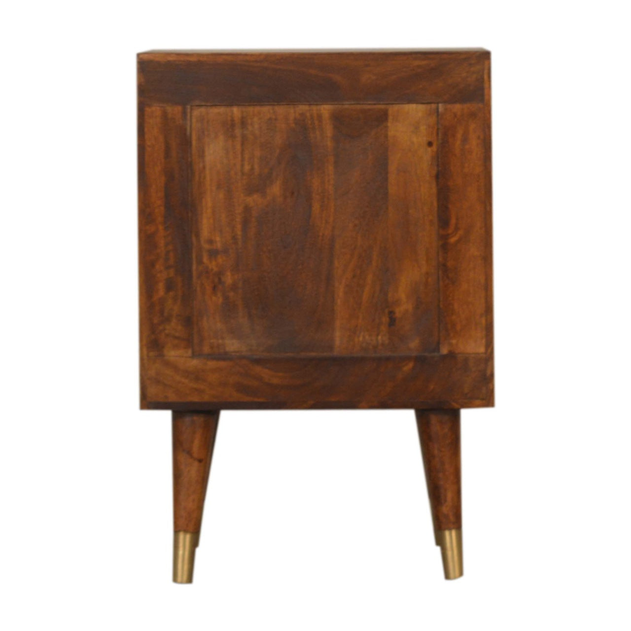 Gold-dust Bedside Cabinet - Wood Velvet