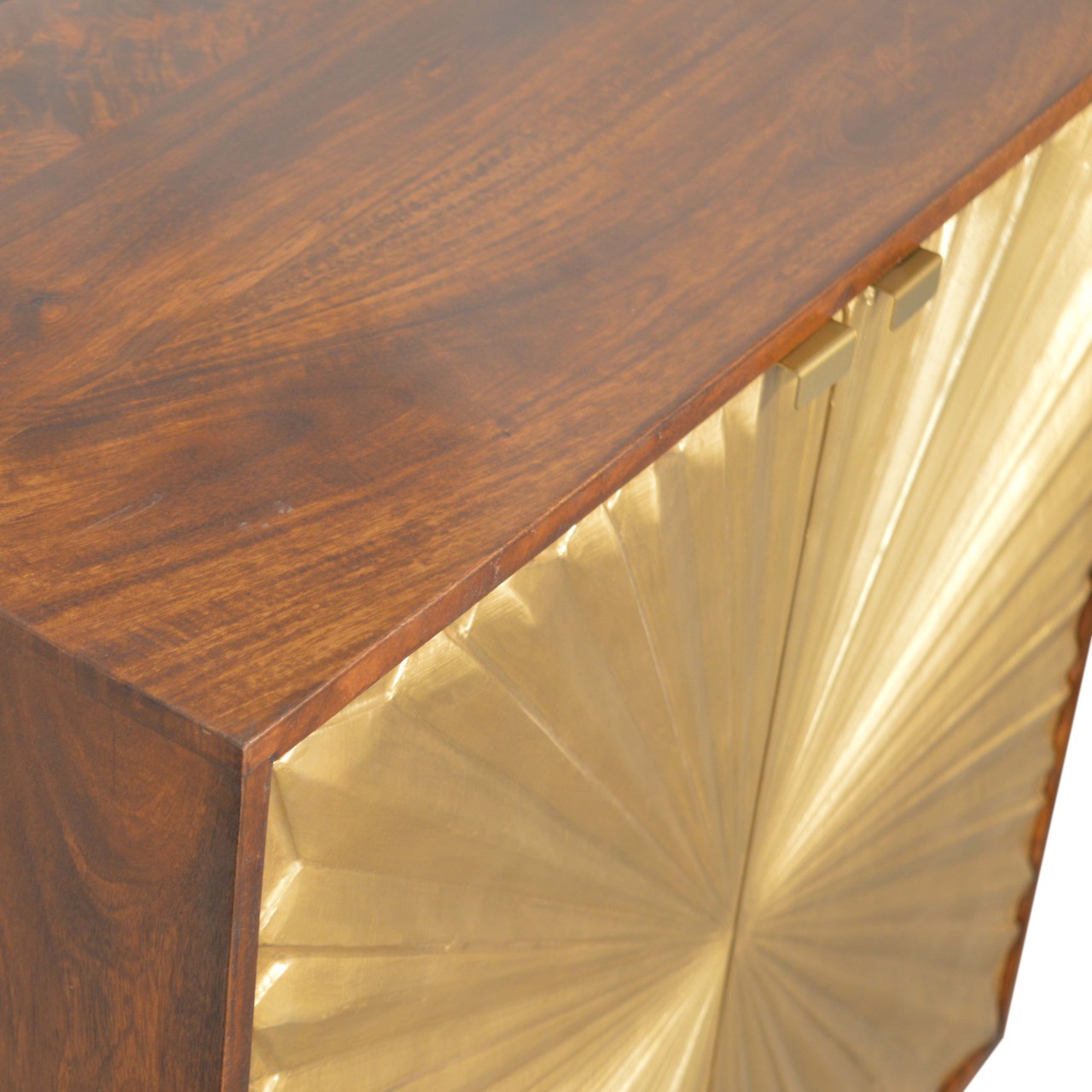 Gold-dust Door Cabinet - Wood Velvet