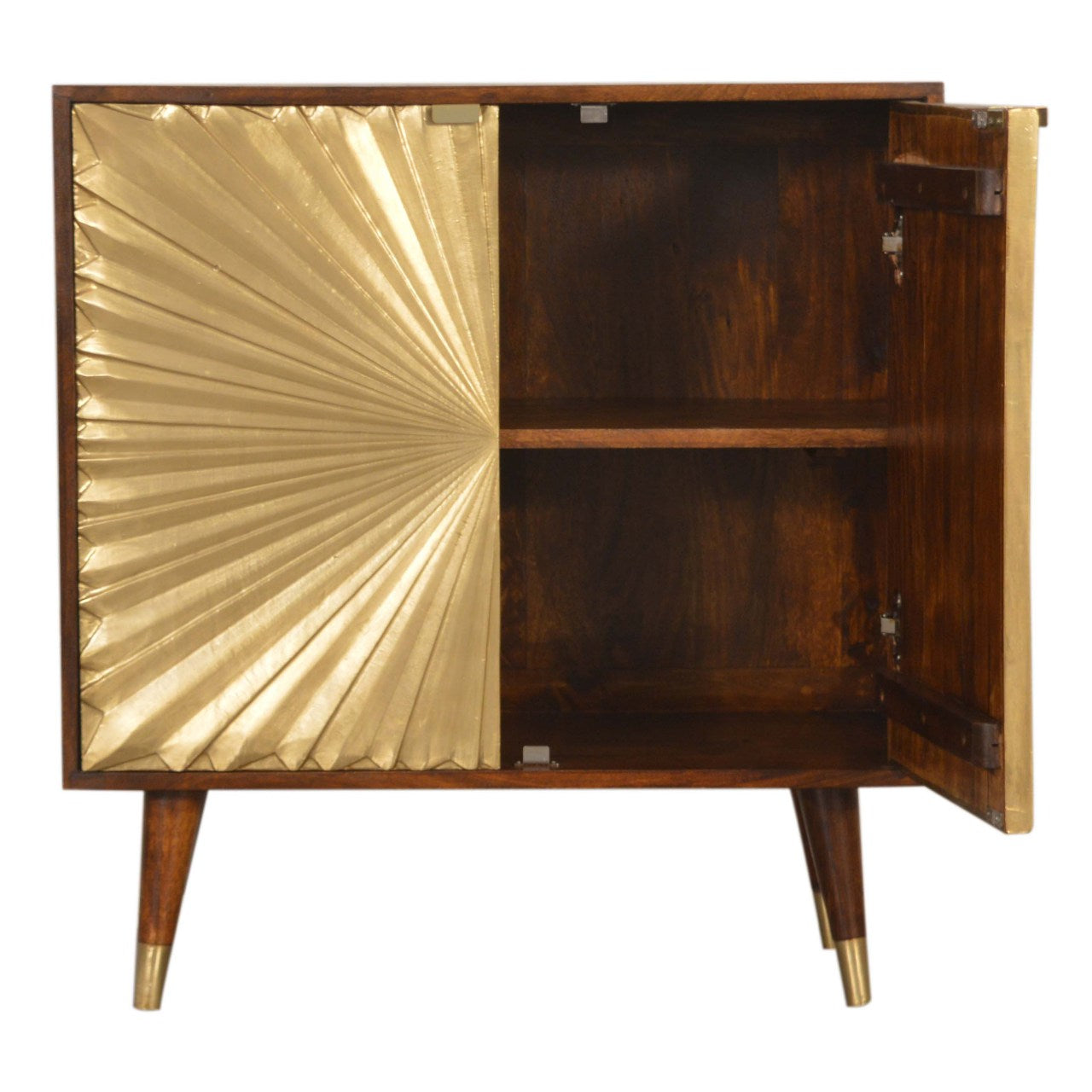 Gold-dust Door Cabinet - Wood Velvet